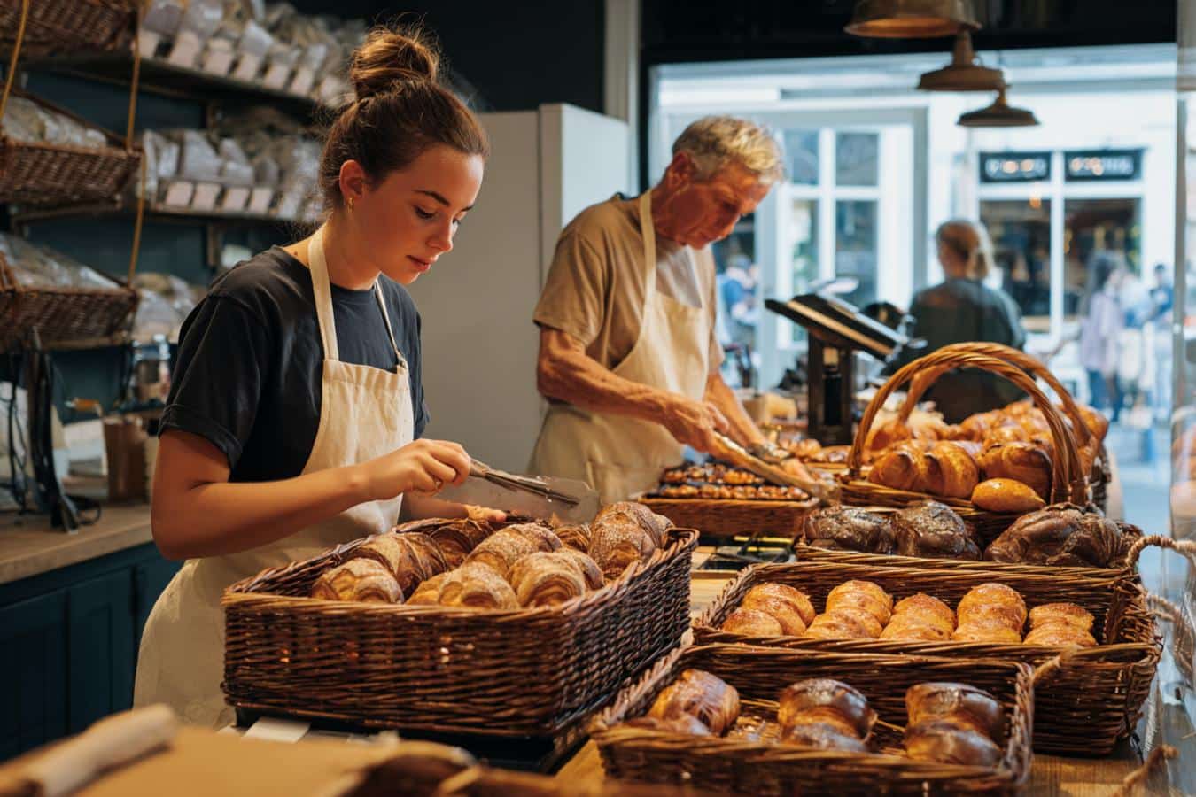 vendeur boulangerie en poste debut